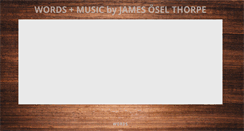 Desktop Screenshot of jamesoselthorpe.com